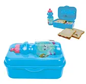 china manufactuer  travel reusable combo set plastic water bottle lunch box for kids
